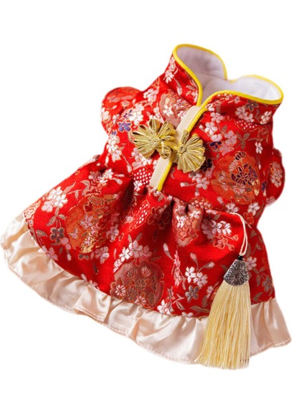 Pets Tang Suit Sı Evcil Kışlık Yıl Çin Yıl L (Yurt Dışından)