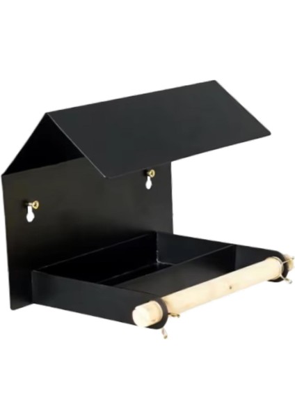 Asılı Kuş Besleyici Hava Durumu Kuş Besleme Açık Sundurma Arka Bahçesi Siyah (Yurt Dışından) modelleri