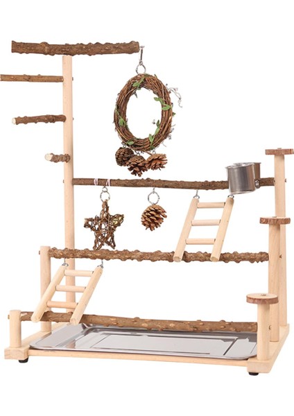 Parrot Playstand Cage Aksesuarları Cockatiel Cockatoos Parkakeets Için Playpen (Yurt Dışından)