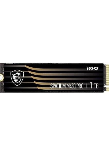 Msı 4tb Spatıum M480 Pro 7400-7000MB/S M2 Nvme Gen4 Disk