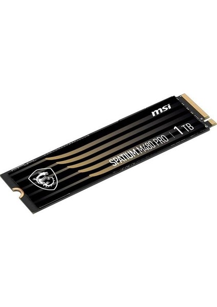 Msı 4tb Spatıum M480 Pro 7400-7000MB/S M2 Nvme Gen4 Disk