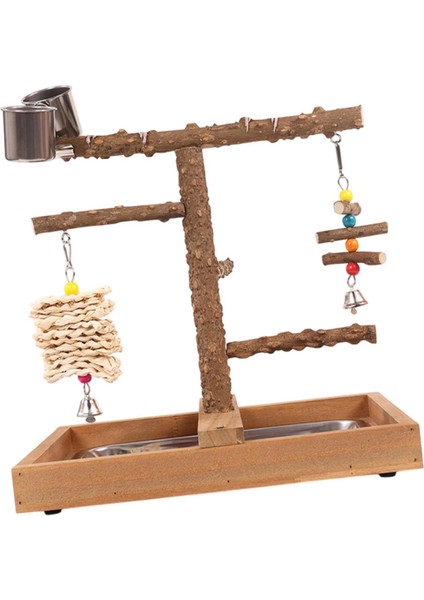 Parkeets Kanaryaları Budgie Için Çıkarılabilir Tepsi ile Kuş Tünemiş Tüneller (Yurt Dışından) indirimleri