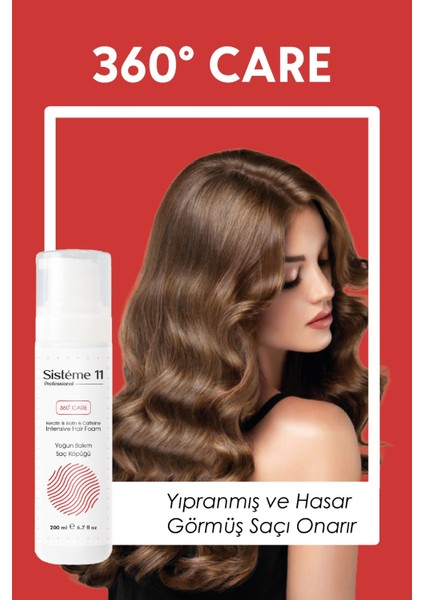 Yoğun Bakım Saç Köpüğü 200 ml 8684091009269