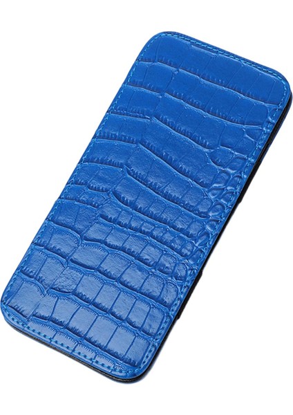 Pu Cep Kartı Şok Geçirmez Minimalist Su Geçirmez Taşınabilir Cüzdan Kılıfı Mavi (Yurt Dışından) fiyatları