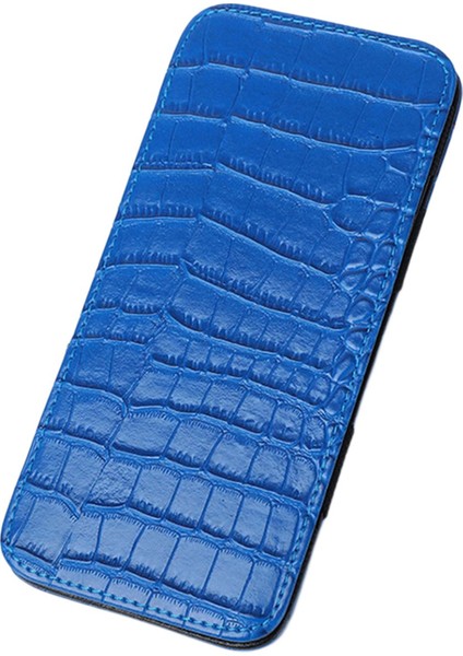 Pu Cep Kartı Şok Geçirmez Minimalist Su Geçirmez Taşınabilir Cüzdan Kılıfı Mavi (Yurt Dışından) fırsatları