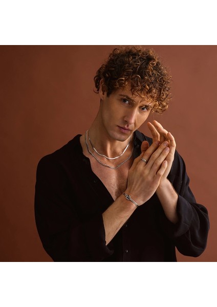 925 Ayar Gümüş 4 mm Gurmet Zincir Unısex Kolye fiyatları