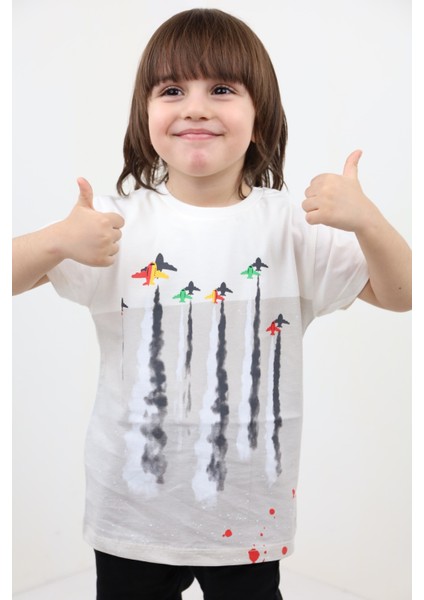 Erkek Çocuk Baskılı Tişört