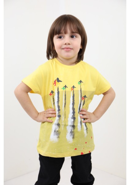 Erkek Çocuk Baskılı Tişört