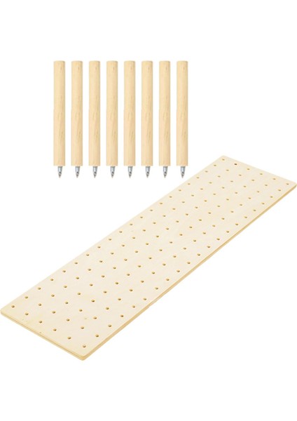 Ahşap Pegboard Çekmeci Ör Tencere Için Ayarlanabilir. (Yurt Dışından)