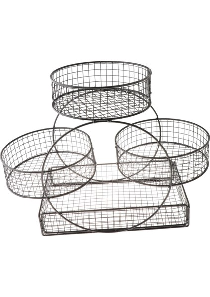 Katmanlı Tel Sepet Standı Örgü Meyve Kasesi Soğan Sebzesi (Yurt Dışından) indirimleri