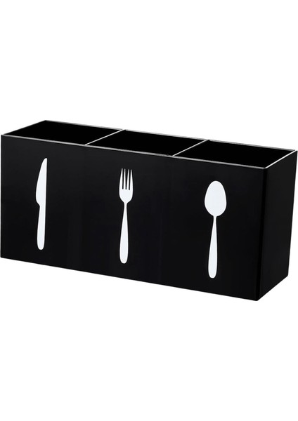 Akrilik Silverware Organizer 3 Mutfak ve Yemek Örü (Yurt Dışından)