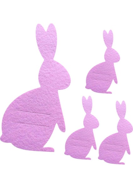 4pcs Paskalya Tavşanı Eden Çatal Torbalar Çanta (Yurt Dışından) fiyatları