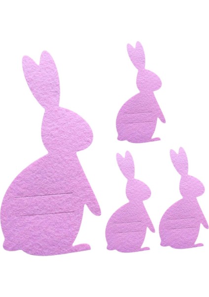 4pcs Paskalya Tavşanı Eden Çatal Torbalar Çanta (Yurt Dışından) indirimleri