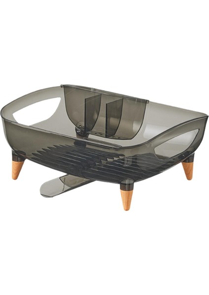 Mutfak Ği Kurutma Rafı Kalıplı Mutfak Gadget Tahliyesi Ör Şeffaf (Yurt Dışından) indirimleri