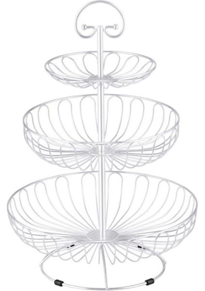 Metal Tel Sepet Kase Rafı Ev Mutfak (Yurt Dışından)