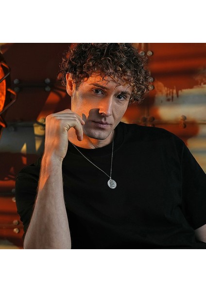 925 Ayar Gümüş Hermes Tanrısı Unısex Kolye fiyatları