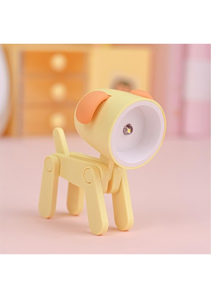 Tl-23 Katlanabilir Tutuculu Masa Lambası, Spec: Dog (Ylow) Dog (Sarı) Çok Renkli (Yurt Dışından)