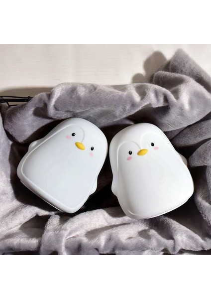 Penguen Silikon Gece Lambası Penguen Beyaz Beyaz (Yurt Dışından) fırsatları