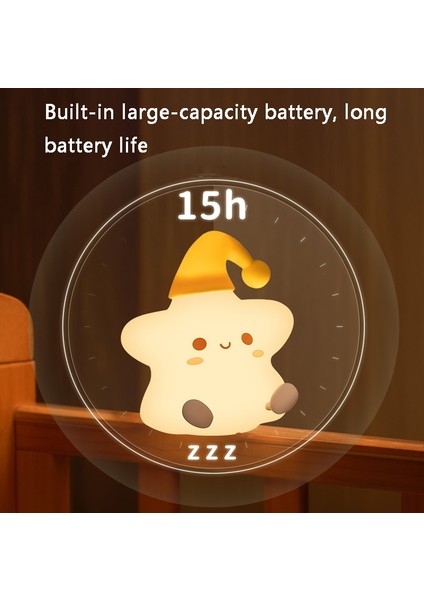 Silikon Yıldızlı Gece Lambası, Spec: Touch Sensor Çok Renkli (Yurt Dışından) modelleri