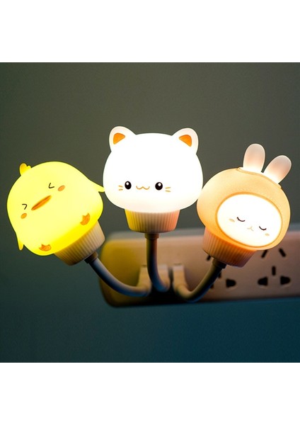 USB Plug-In Mini Gece Lambası Direkt Plug-In Çok Renkli (Yurt Dışından)