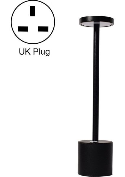 I-Şekilli Masa Lambası Ingiltere Fişi Siyah (Yurt Dışından)