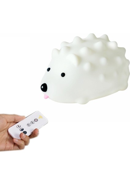 Cute Hedgehog Gece Lambası, Stil: Remote Control Zd-27 Hedgehog Remote Control Çok Renkli (Yurt Dışından)
