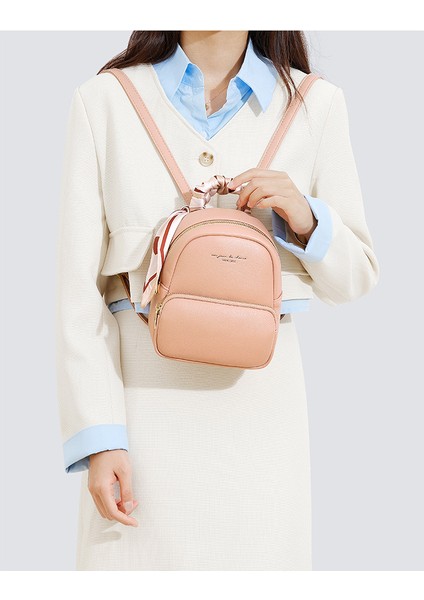 Moda Bayan Basit Sırt Çantası Büyük Kapasiteli Sevimli Öğrenci Başliyö Sırt Çantası (Yurt Dışından) indirimleri