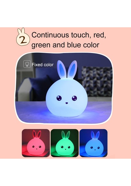 Yaratıcı 7 Renkli Renk Değişikliği USB Şarjı Pembe (Yurt Dışından) fırsatları