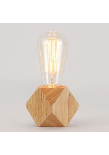 Masif Ahşap Dekorasyon LED Gece Lambası Modern Çok Renkli (Yurt Dışından) fiyatları