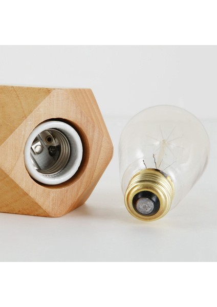 Masif Ahşap Dekorasyon LED Gece Lambası Modern Çok Renkli (Yurt Dışından) fırsatları