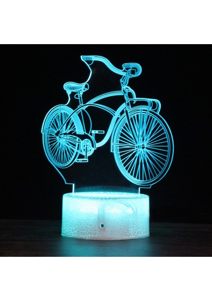 DC01 Crack Tabanlı Gece Lambası, Uzaktan Kumandalı Versiyonu Çok Renkli (Yurt Dışından)