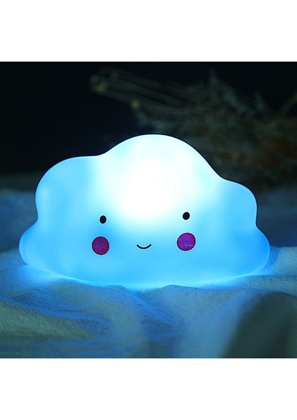 Küçük Gece Lambası Başucu Lambası Mavi (Yurt Dışından)