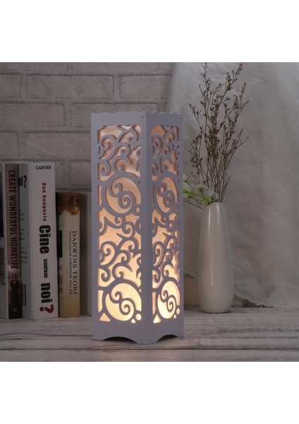 LED Gece Lambası Yatak Odası Çalışma Dekoratif Masa Lambası Çok Renkli (Yurt Dışından)