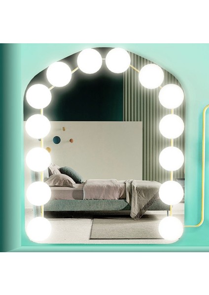 10 Led'li Makyaj Aynası Dokunmatik Kontrol Işığı Çok Renkli (Yurt Dışından)