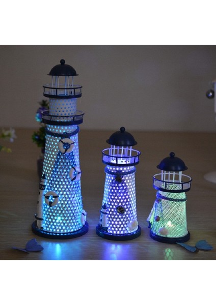 Flaş Kulesi LED Gece Lambası Orta 19CM Çok Renkli (Yurt Dışından) modelleri