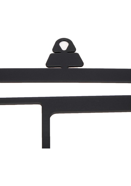 Deco Minivan Metal Tablo - Siyah - 68X29 cm