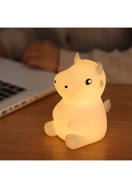 Silikon Buzağı Inek LED Gece Lambası Jx-Yd-08 Buzağı Inek Çok Renkli (Yurt Dışından)