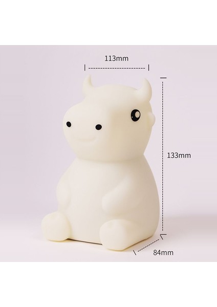 Silikon Buzağı Inek LED Gece Lambası Jx-Yd-08 Buzağı Inek Çok Renkli (Yurt Dışından) modelleri