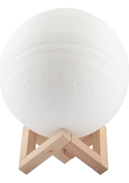 7 Renkli 3D Jüpiter Lamba LED Gece Lambası Çok Renkli (Yurt Dışından)
