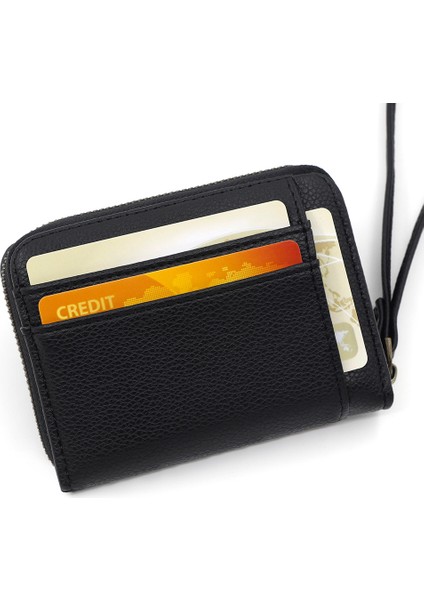 Fermuarlı Para Cüzdanı Bayanlar Kısa Mini Küçük Cüzdan Kart Paralar Anahtar Saklama Çantası Para Cüzdanı (Yurt Dışından) indirimleri