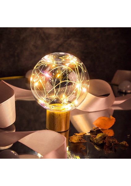 Star Moon LED Gece Lambası Yuvarlak Taban Çok Renkli (Yurt Dışından)