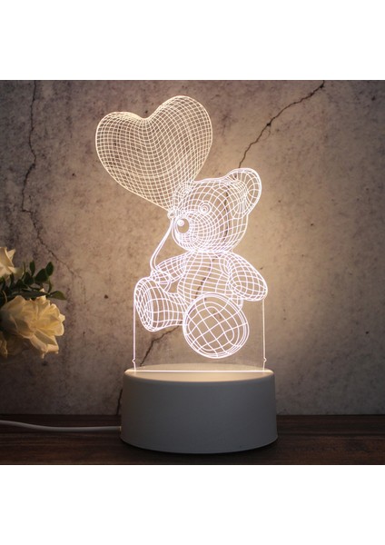 Aşk Balonu Ayı Beyaz (Yurt Dışından)