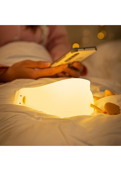 1W USB Şarjlı LED Gece Lambası Çok Renkli (Yurt Dışından)