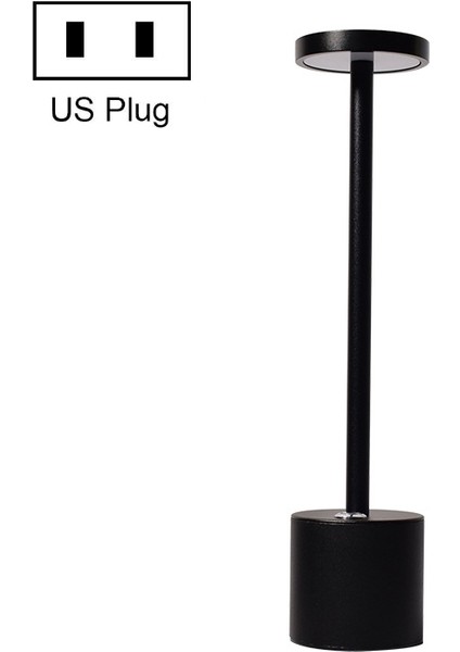 I-Şekilli Masa Lambası Us Plug Siyah (Yurt Dışından)