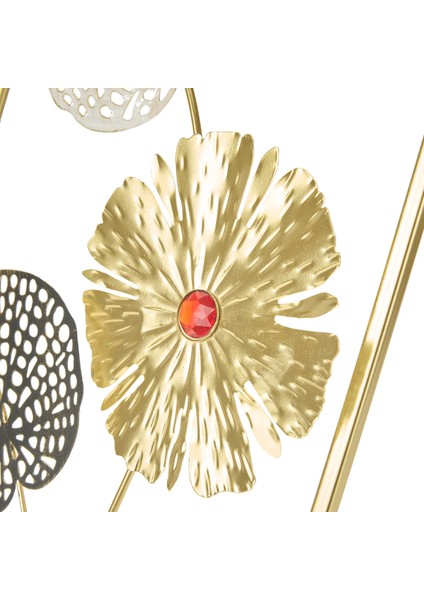 Deco Gardenya Metal Tablo - Renkli - 45X25 cm