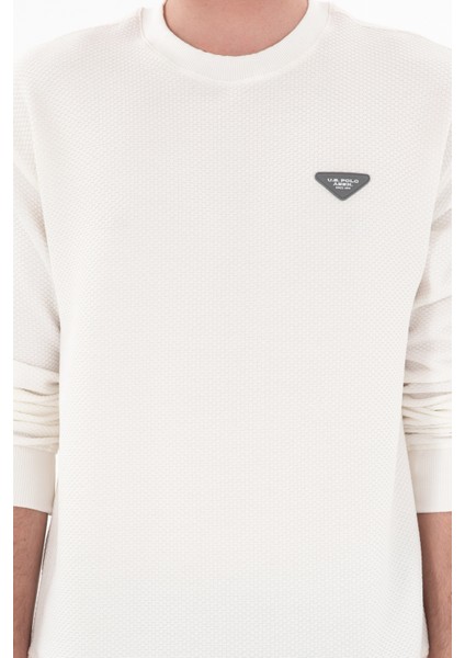 Erkek Krem Sweatshirt 50290777-VR071