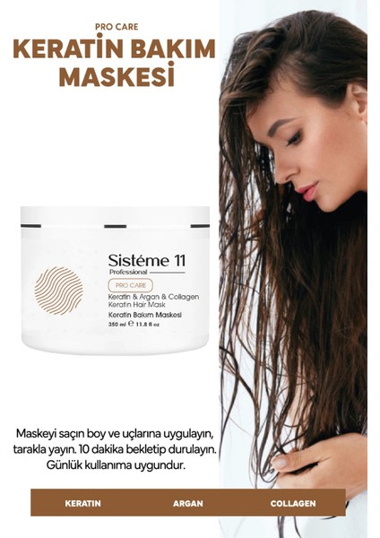 Keratin Maske 350 ml 8684091009276
