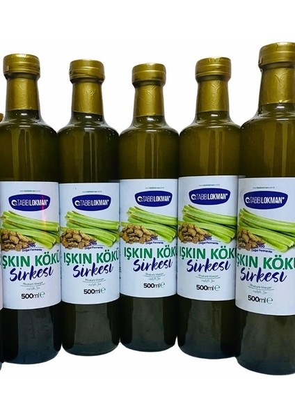 Işkın Kökü Sirkesi 500 ml Işkın Otu Sirkesi 2ADET