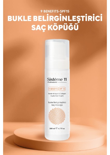 Bukle Belirginleştirici Köpük 200 ml 8684091008972