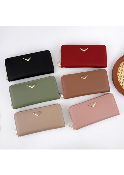 Cüzdan Kadın Uzun Kart Tutucu Kadın Uzun Clutch Çoklu Kart Yuvası Cep Telefonu Çantası (Yurt Dışından) fiyatları